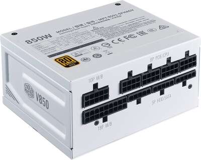 Блок питания 850Вт SFX CoolerMaster V850 SFX GOLD - WHITE EDITION