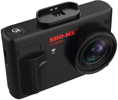Видеорегистратор с радар-детектором Sho-Me Combo Note WiFi GPS ГЛОНАСС черный