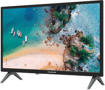 Телевизор LED PolarLine 24" 24PL12TC черный HD 60Hz DVB-T DVB-T2 DVB-C DVB-S2 (RUS)