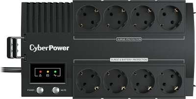 ИБП CyberPower BS650E NEW, 650VA, 390W, EURO