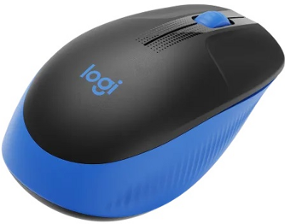 Мышь Logitech Wireless Mouse M190, Blue, [910-005907]