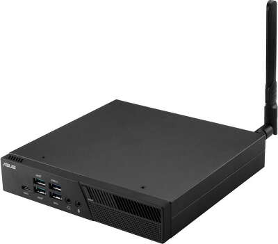 Неттоп ASUS Mini PC PB60-BP069MC Gold G5400T/4/128 SSD/WF/BT/DOS,черный