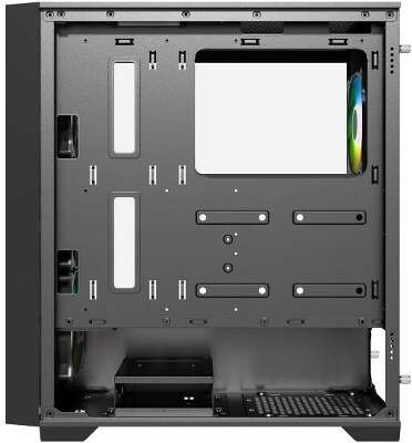 Корпус PowerCase ByteFlow, черный, ATX, без БП (CBFB-A4)