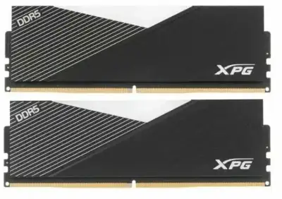 Память DDR5 32GB 7200MHz A-Data AX5U7200C3416G-DCLARBK XPG Lancer RGB OEM Gaming PC5-57600 CL34 DIMM ECC 288-pin 1.4В Intel single rank с радиатором OEM