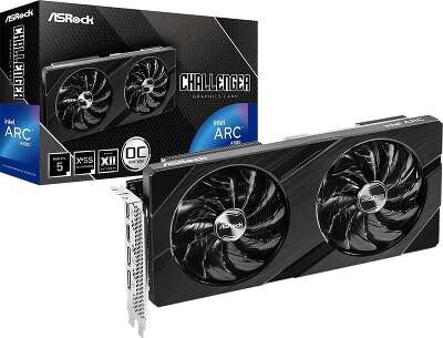 Видеокарта Asrock Intel Arc A580 Challenger OC 8Gb DDR6 PCI-E HDMI, 3DP