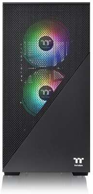 Корпус Thermaltake Divider 170 TG, черный, mATX, без БП (CA-1S4-00S1WN-00)