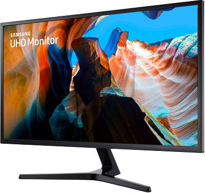 Монитор 32" Samsung U32J590UQI VA UHD HDMI, DP темно-серый