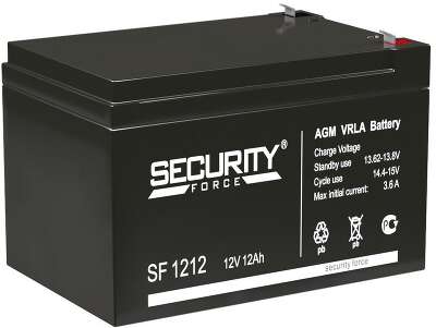 Аккумуляторная батарея DELTA Security Force SF 1212 (801530)