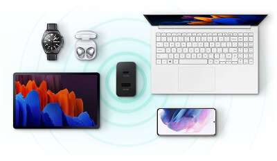 Зарядное устройство Samsung EP-TA220 35W, черное