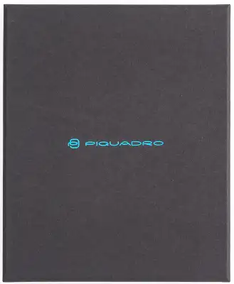 Обложка для паспорта Piquadro Blue Square PP5255B2/N черный натур.кожа