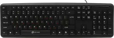 Клавиатура Оклик 90M черный USB (402127) кабель 1.35м