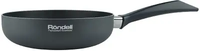 Сковорода Rondell Arabesco RDA-776 круглая 24см покрытие: Xylan Plus ручка несъемная (без крышки) серый