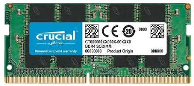 Модуль памяти DDR4 SODIMM 8Gb DDR2666 Crucial Basics (CB8GS2666)