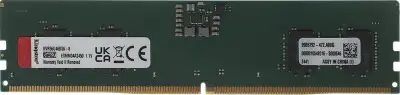 Kingston DDR5 8GB 5600MHz KVR56U46BS6-8 Valueram RTL PC5-44800 CL46 DIMM 288-pin 1.1В single rank Ret