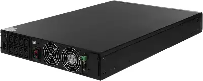 ИБП Powercom Macan MRT-2000-L, 2000VA, 2000W, IEC, черный (без аккумуляторов)