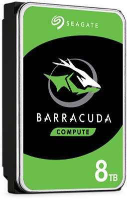 Жесткий диск Seagate BarraCuda ST8000DM004 8TB 3.5" SATA 6Gb/s, 5400rpm, 256MB, 4K, Bulk (003766)