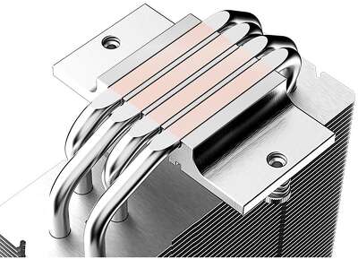 Вентилятор для процессора ID-COOLING SE-214-XT-ARGB WHITE (Soc AM4/115x/1200/1700, 120mm, 1500rpm, 30.5дБ, 180W, PWM 4pin,Al+Cu) (SE-214-XT-ARGB WHITE