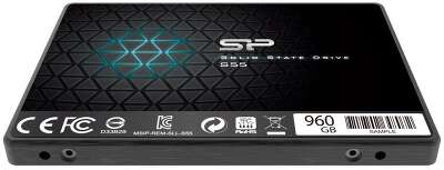 Накопитель SSD Silicon Power SATA-III 960GB SP960GBSS3S55S25 Slim S55 2.5"