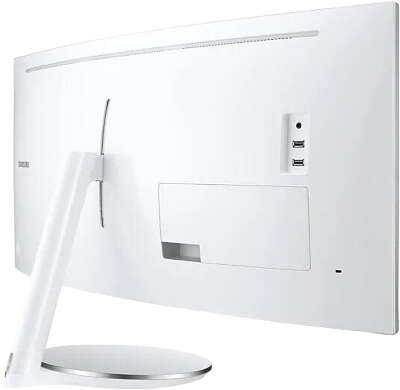 Монитор 34" Samsung C34J791WTI VA 3440x1440 Curved HDMI, DP USB-Hub белый