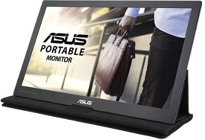 Монитор 15.6" ASUS MB169C+ IPS FHD, USB Type-C, USB-Hub, черный