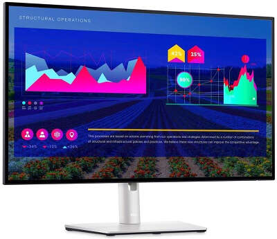 Монитор 27" DELL UltraSharp U2722D IPS WQHD HDMI, DP, USB Type-C USB-Hub серебристый