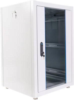 Шкаф ЦМО Шкаф телекоммуникационный напольный ЭКОНОМ 18U (600х800) дверь стекло, дверь металл