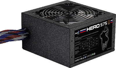 Блок питания Aerocool ATX 575W Hero 575 80+ bronze