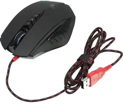 A-4Tech Мышь Bloody V8 Gaming USB (Черный) ,8 кн., 3200 dpi [762290]