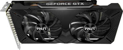 Видеокарта Palit NVIDIA nVidia GeForce GTX1660 Dual OC 6Gb DDR5 PCI-E DVI, HDMI, DP