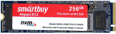 Твердотельный накопитель NVMe 256Gb [SBSSD-256GT-PH12-M2P4] (SSD) SmartBuy Impact E12