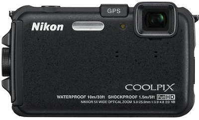 Цифровая фотокамера Nikon COOLPIX AW100 Black