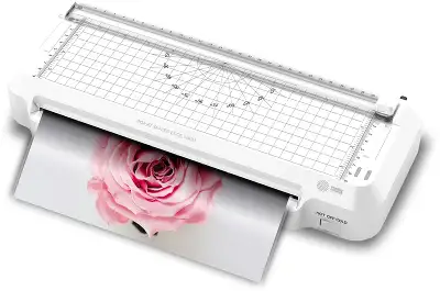 Ламинатор Cactus CS-LAB-F2 белый A4 (70-125мкм) 25см/мин (2вал.) хол.лам. лам.фото