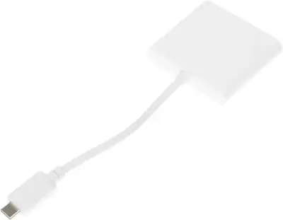 Переходник Buro USB Type-C (m) HDMI (f) USB 3.0 A(f) USB Type-C (f) (BHP RET TPC-HDM) белый