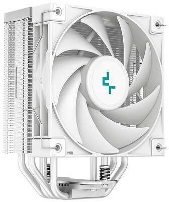 Вентилятор Deepcool AK400 WH (White, Height 155mm, 6mm x 4pcs, Fan 120mm, 500;1850RPM ±10%, < 29 dB(A), 4-pin PWM, TDP 220W, Al+Cu, Screw, Socket AMD AM5/AM4, Intel LGA1700/1200/115x) (R-AK400-WHNNMN-G-1) {18} (727422)