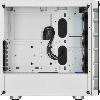 Корпус Corsair iCUE 465X RGB, белый, ATX, Без БП (CC-9011189-WW)