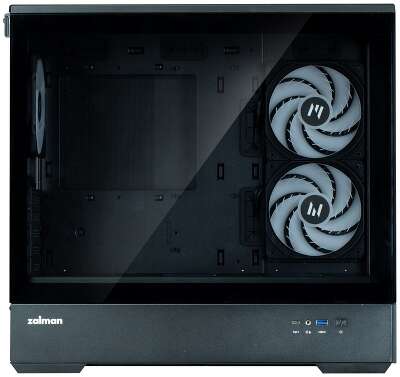 Корпус для ПК Zalman P30 Black V2 mATX Mini Tower PC Case, ARGB Fanx3
