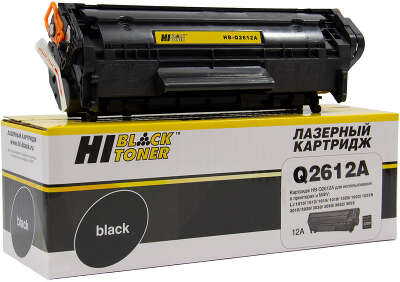 Картридж Hi-Black (HB-Q2612A) для HP LJ 1010/1020/3050, 2K