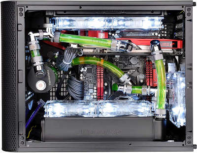 Корпус Thermaltake Core V21 черный w/o PSU mATX 11x120mm 7x140mm 1x200mm 2xUSB3.0