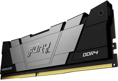 Память DIMM DDR4 8Gb PC25600 3200Mhz DIMM Kingston FURY Renegade Black-Gray (KF432C16RB2/8)