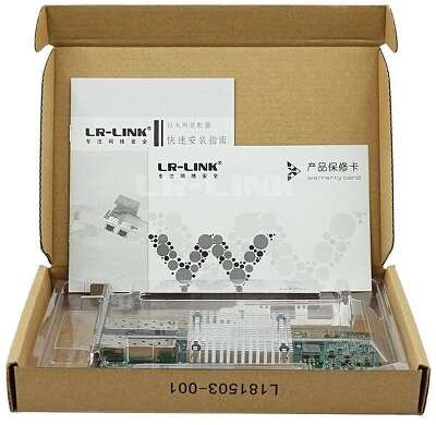 Сетевой адаптер LR-LINK LREC9812BF-2SFP+ Intel X710 BM2 PCI-E 3.0 x8 10GB 2 x SFP+ X710-DA2
