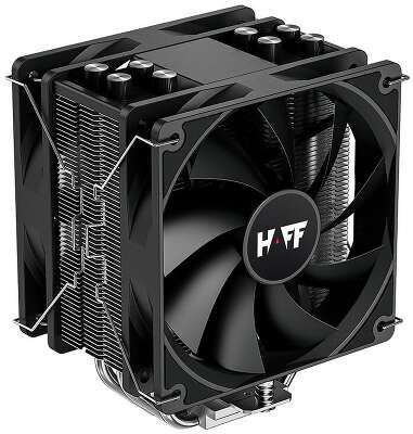 Вентилятор для процессора ID-COOLING SE-214-XT HAFF ECO (Soc 1851/1700/1200/115X/AM5/AM4, 120mm, 1800rpm, 35.2 дБ, 200W, PWM 4-pin, Al)