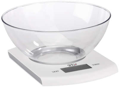Весы кухонные электронные Sinbo SKS 4518 белый