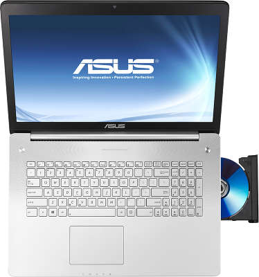 Ноутбук ASUS N750Jv 17.3" FHD/ i7 4700HQ/8/1000/GTX750M 3Gb/Multi/ WF/BT/CAM/ W8