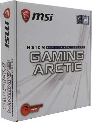 Материнская плата microATX LGA1151 MSI H310M GAMING ARCTIC