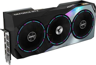Видеокарта GIGABYTE NVIDIA nVidia GeForce RTX 4090 AORUS MASTER 24GB 24Gb DDR6X PCI-E HDMI, 3DP