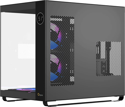 корпус Ocypus Iota C70 BK ARGB, ATX, Type-C(3.1)*1, USB3.0*2, BOTTOM 3x120mm ARGB, REAR 1x120mm ARGB, MB SIDE 2x120mm ARGB
