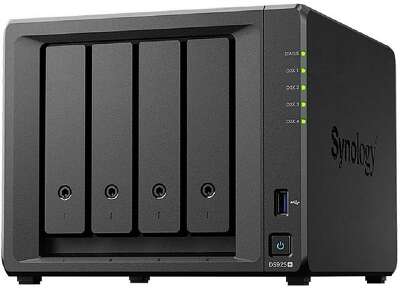 Synology DS925+ Сетевое хранилище NAS AMD Ryzen V1500B 2.2 GHz 4 GB DDR4 ECC SODIMM /3.5