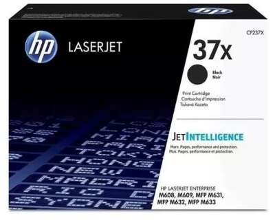 HP CF237X Картридж Black {M608/609/631/632, (25000 стр)}