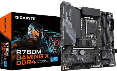 Материнская плата mATX LGA1700 GIGABYTE B760M GAMING X DDR4