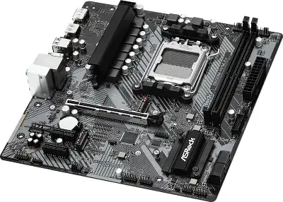 Материнская плата Asrock B650M-H/M.2+ Socket AM5 AMD B650 2xDDR5 mATX AC`97 8ch(7.1) GbLAN RAID+HDMI+DP